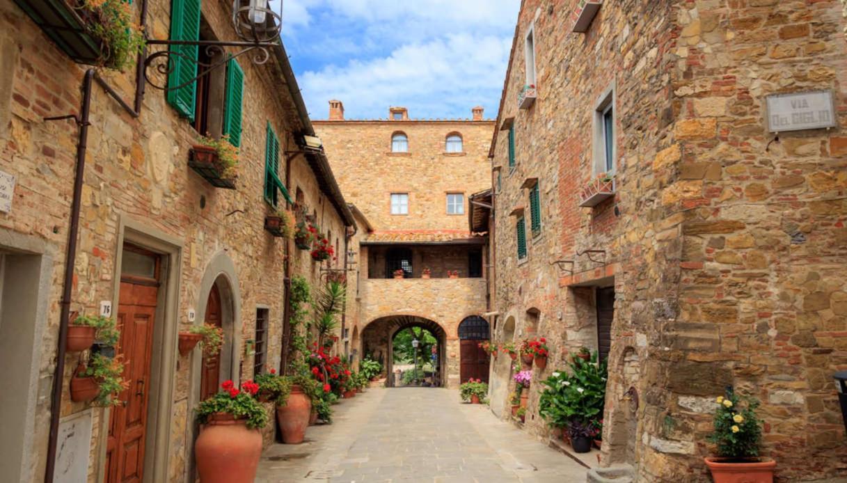 Dolce Cuore Luxe Apartment Chianti Florence Male Romantyczne Mieszkanie San Donato in Poggio Luaran gambar