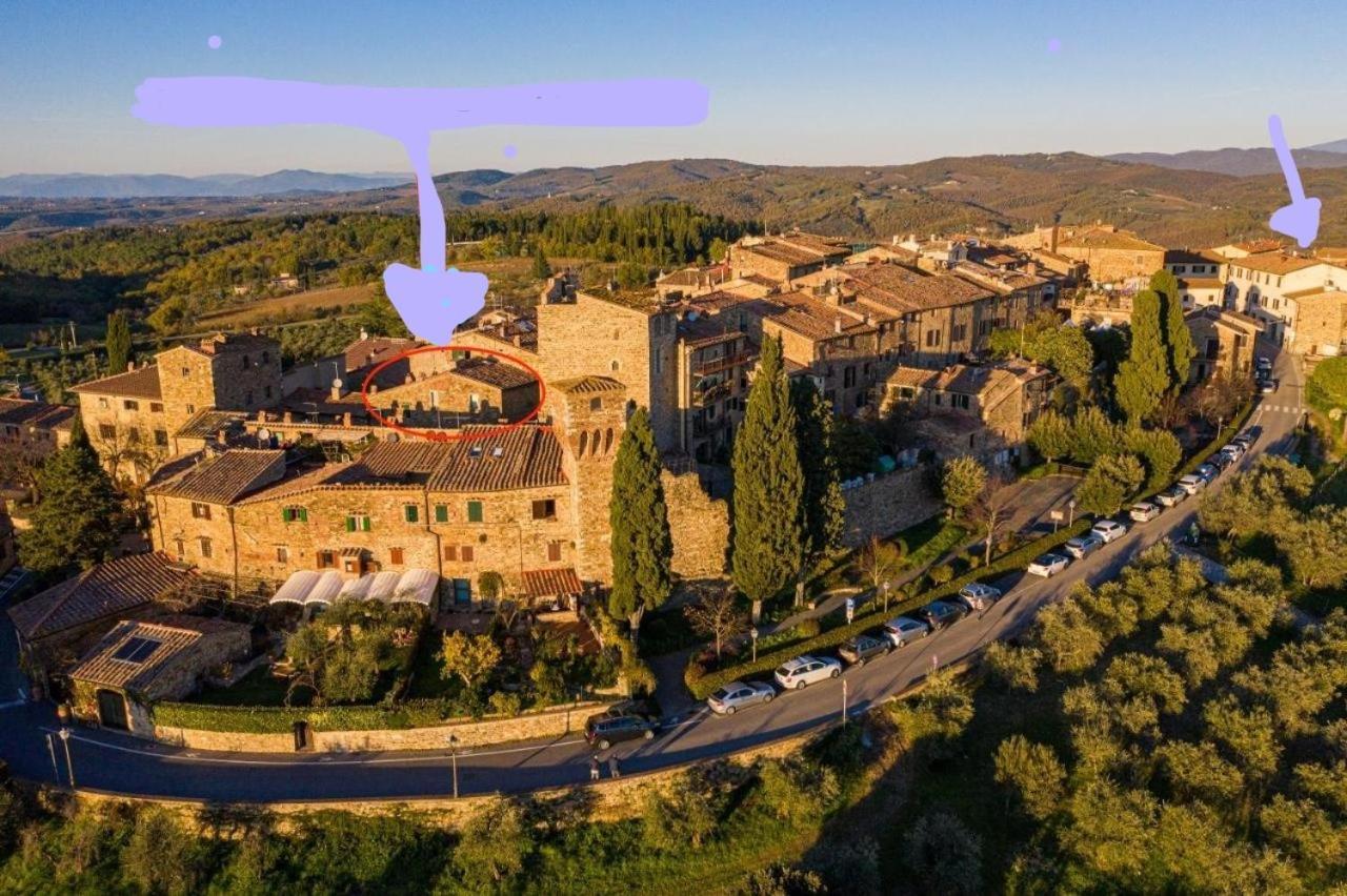 Dolce Cuore Luxe Apartment Chianti Florence Male Romantyczne Mieszkanie San Donato in Poggio Luaran gambar