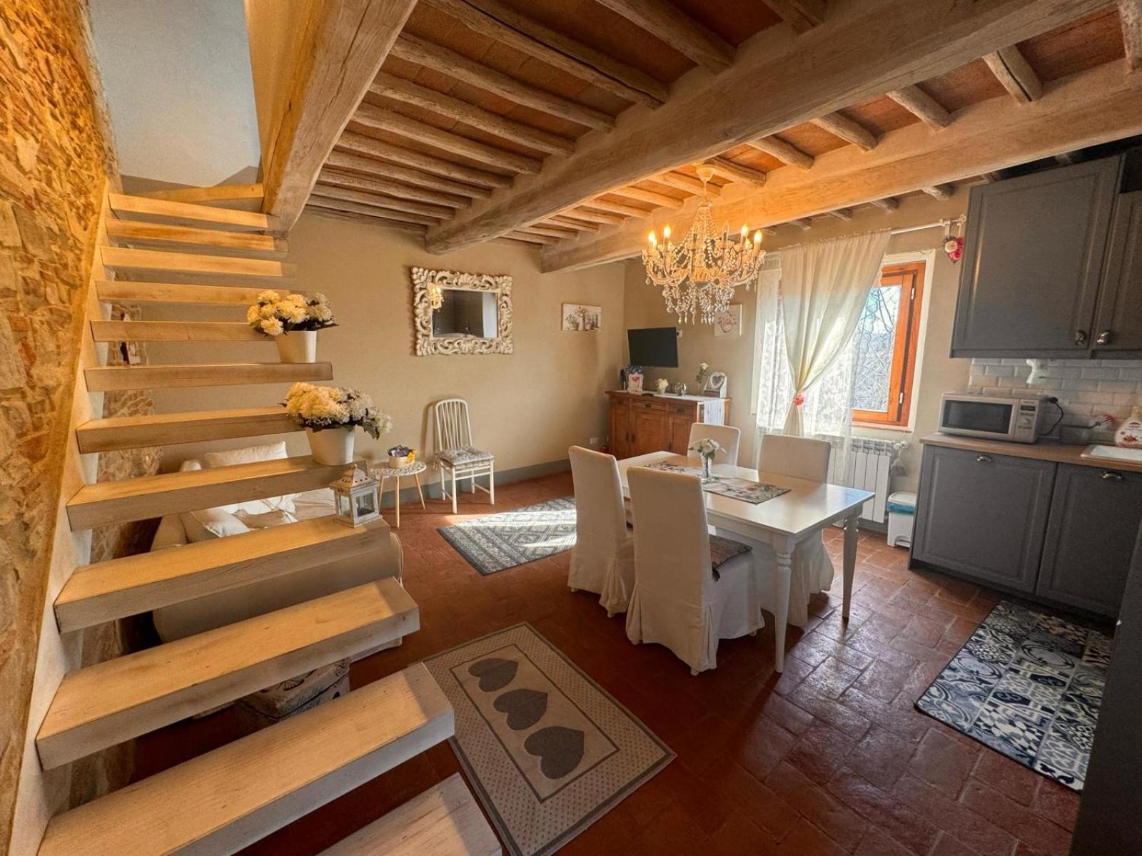 Dolce Cuore Luxe Apartment Chianti Florence Male Romantyczne Mieszkanie San Donato in Poggio Luaran gambar